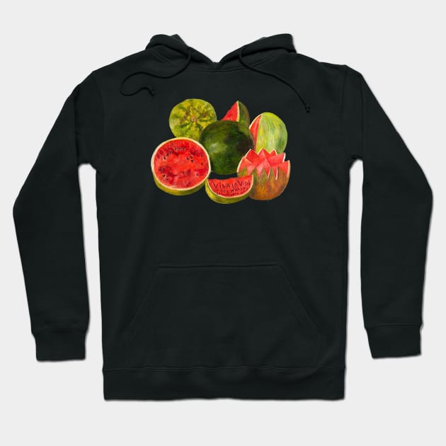 twinkling watermelon Hoodie by nelkrshop